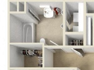 Northstar Lodge Apartments 1x1 Floor Plan Northstar Lodge Apartments 1x1 Floor Plan